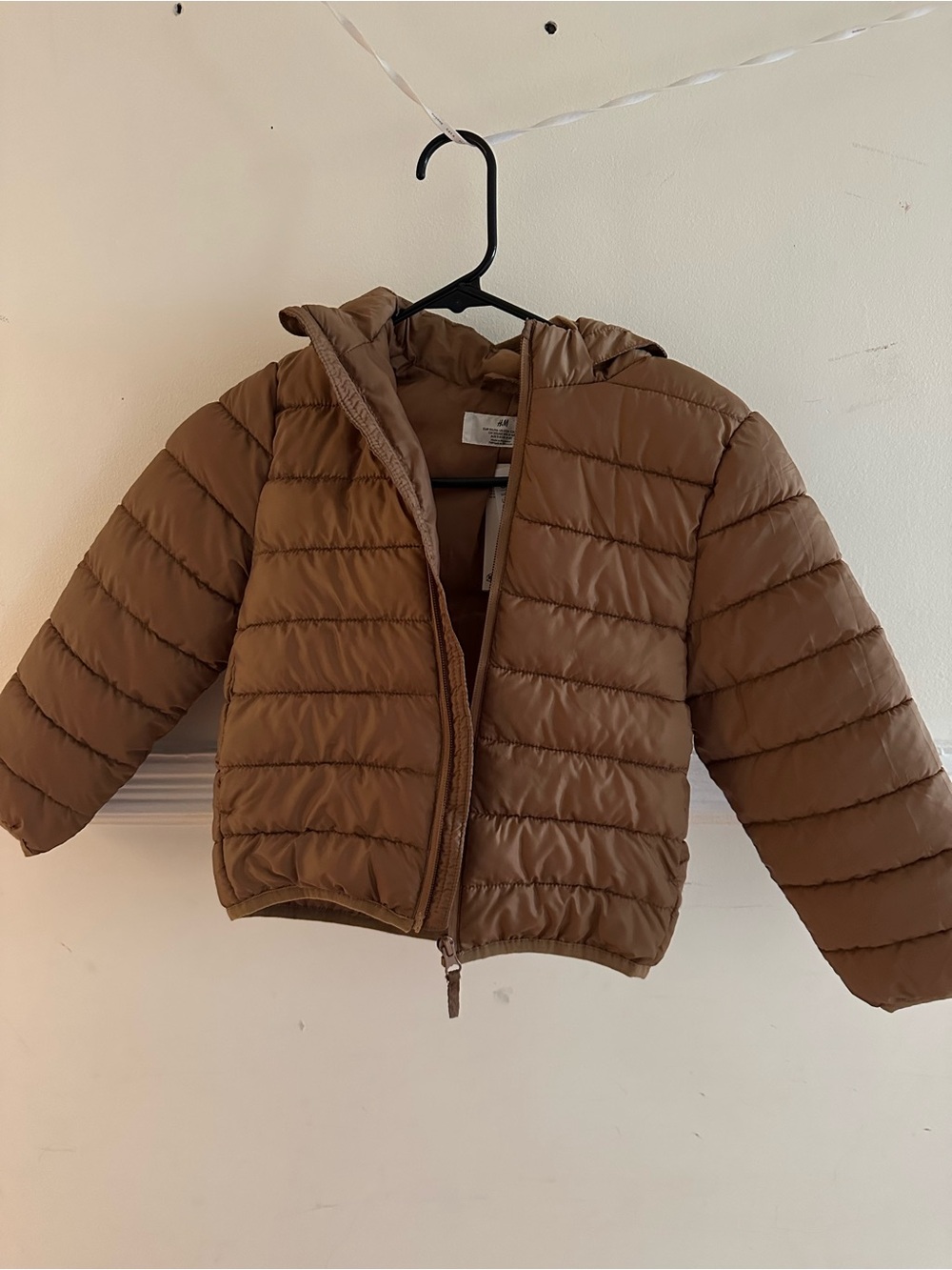 H&M kids light puffer coat size 4-6